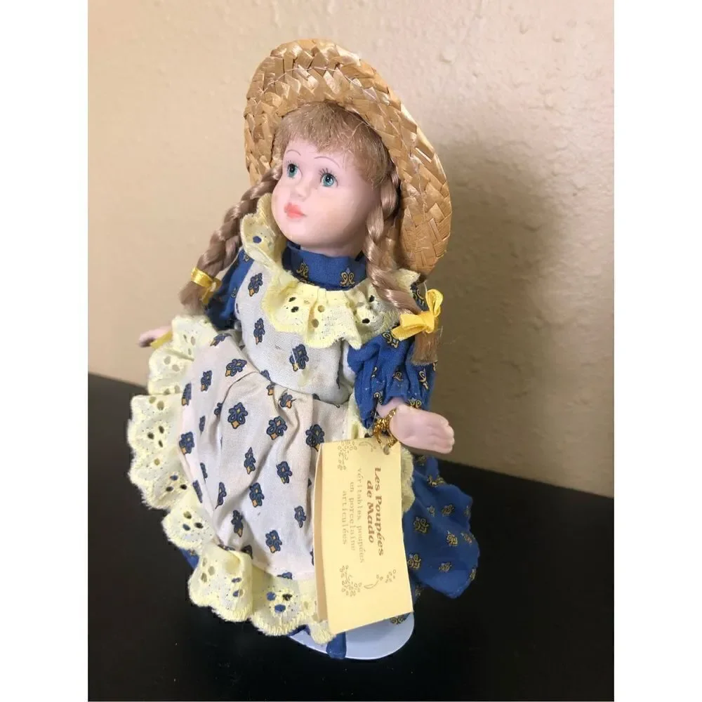 Les Poupees De Mado Genuine Porcelain Hand Painting